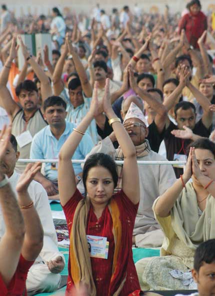 Yoga Ram Dev in Nepal