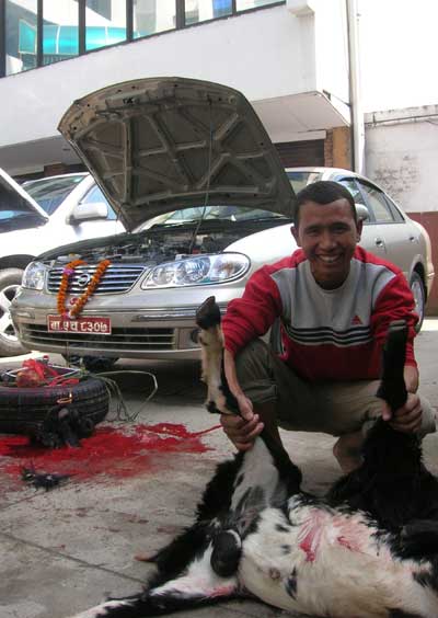 khashi and cars in nepal