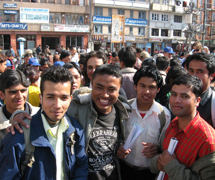 international volunteers day in kathmandu nepal