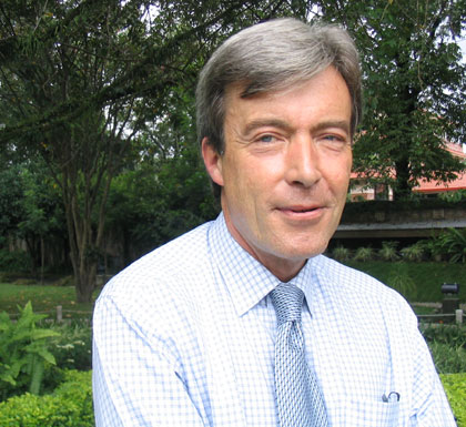 Andrew Hall, the British Ambassador to Nepal
