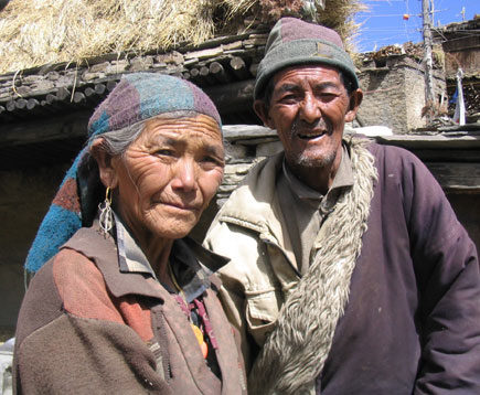 Pema with her husband