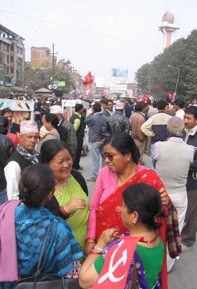 Democracy Day Celebration in Nepal