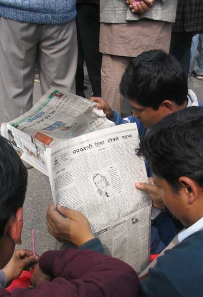 Democracy Day Celebration in Nepal