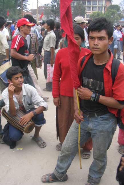 Images from Maoist Mass Meeting in Kathmandu