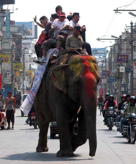 Celebrating Holi, the festival of Color