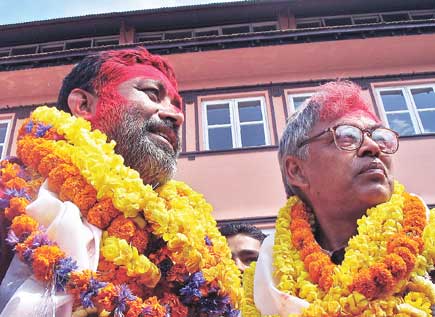 Pradeep Giri and Bimalendra Nidhi