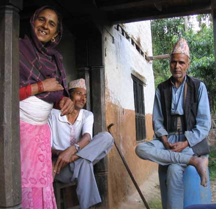 Nepali village story..kailash poudel lefts army job