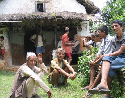 From the unlocking ceremony of Internally Displaced Citizen Toyanath Poudel house