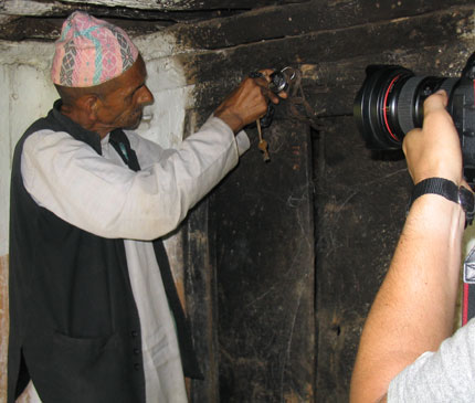 From the unlocking ceremony of Internally Displaced Citizen Toyanath Poudel house