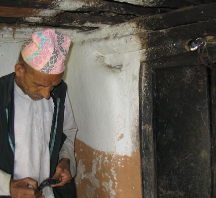 From the unlocking ceremony of Internally Displaced Citizen Toyanath Poudel house