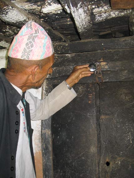 From the unlocking ceremony of Internally Displaced Citizen Toyanath Poudel house