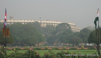Nepal President visits India