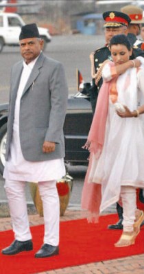 president yadav returns home