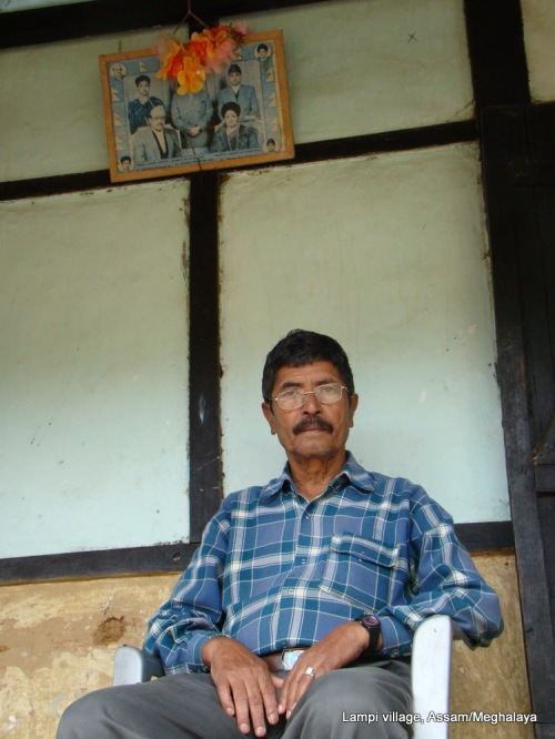 Lampi village headman Chakra Bahadur Chhetri