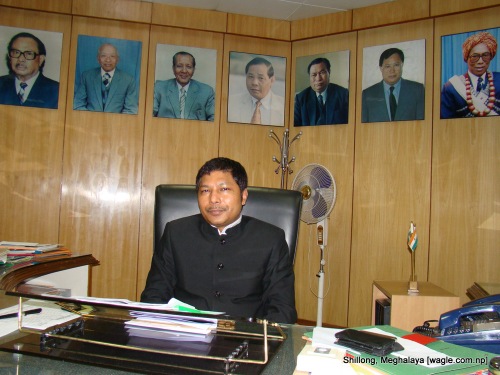 meghalaya chief minister mukul sangma
