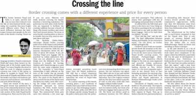 crossing the line kathmandu post p6.Oct26.2010