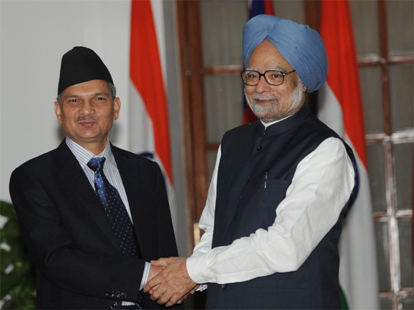 Baburam Bhattarai and Man Mohan Singh