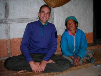 Jeff Potter with Bishnu Maya Rai